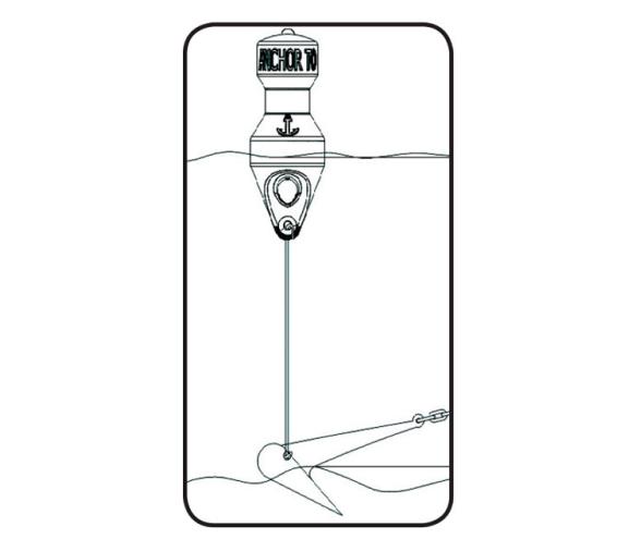 Nuova Rade Boya de Fondeo con Luz LED y Cinta Reflectante