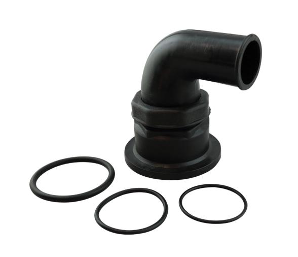 Nuova Rade Kit Conector Acodado 38 mm 90º Ercole - Sogliola