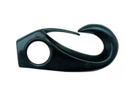 Nuova Rade Mosqueton Nylon Negro en Pack