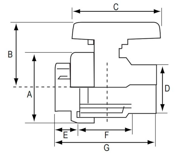 Nuova Rade Valvula de Bola
