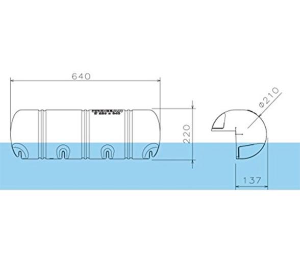 Ocean Bumper de Pantalan en L