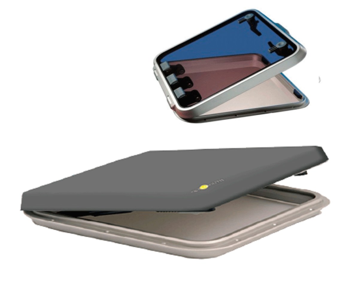 Ocean South Funda de Escotilla Perfil Alto Gris