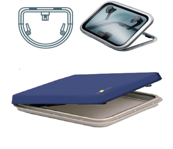 Ocean South Funda en Forma D Azul