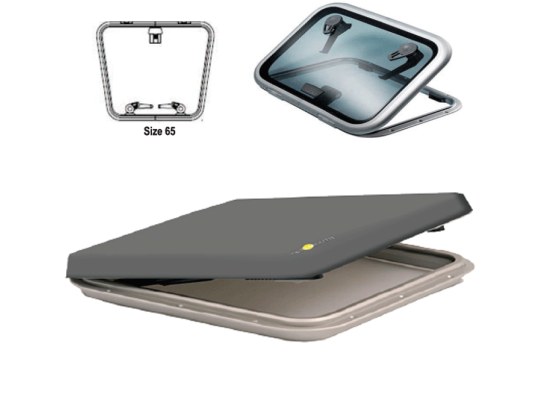Ocean South Funda Escotilla Trapezoidal Gris