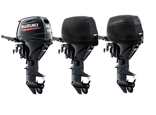 Ocean South Funda Gris Motores Suzuki 3 Cilindros 4T DF25A/30A
