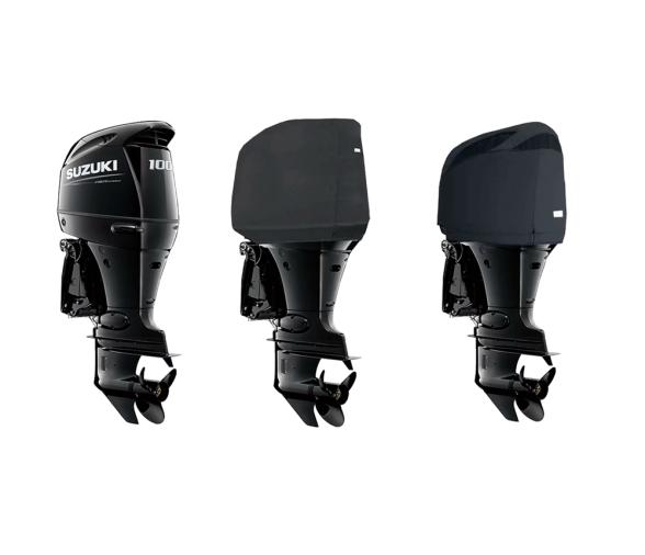 Ocean South Funda Negra Motores Suzuki 4 Cilindros 4T 2L