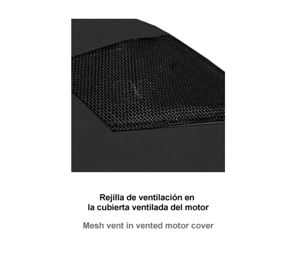 Ocean South Funda Negra Motores Suzuki 4 Cilindros 4T 2L