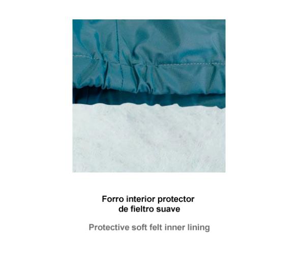 Ocean South Funda Gris Motores Yamaha 2 Cilindros 4T 498cc