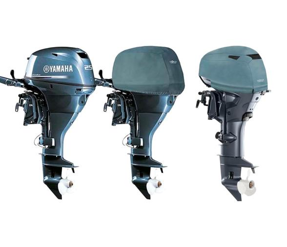 Ocean South Funda Gris Motores Yamaha 2 Cilindros 4T 498cc