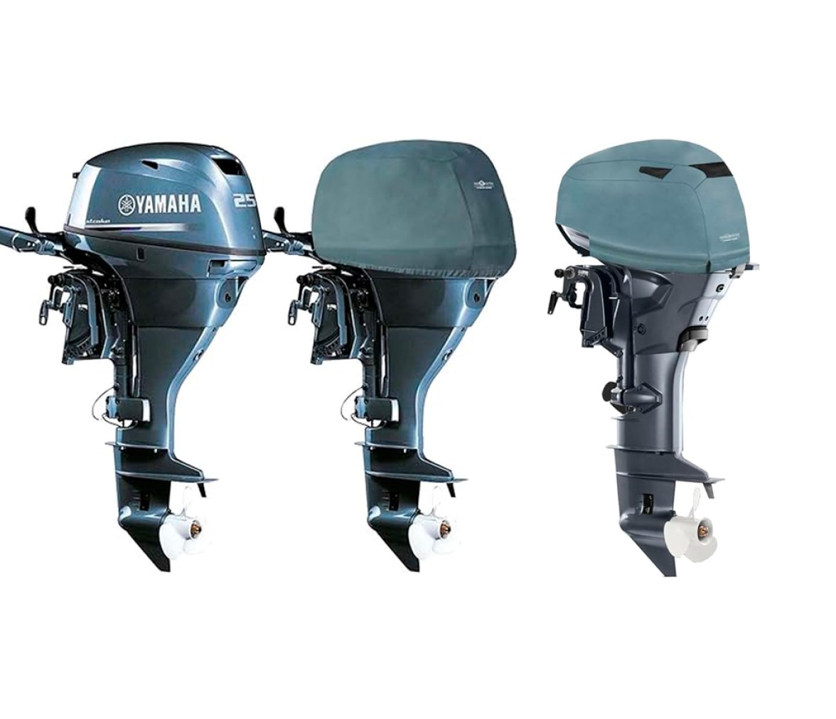 Ocean South Funda Gris Motores Yamaha 2 Cilindros 4T 498cc