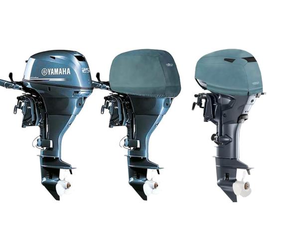 Ocean South Funda Gris Motores Yamaha 2 Cilindros 4T 498cc