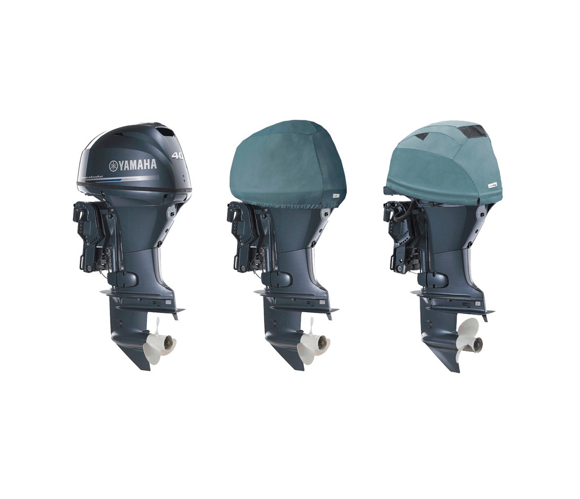 Ocean South Funda Gris Motores Yamaha 3 Cilindros 4T 747CC