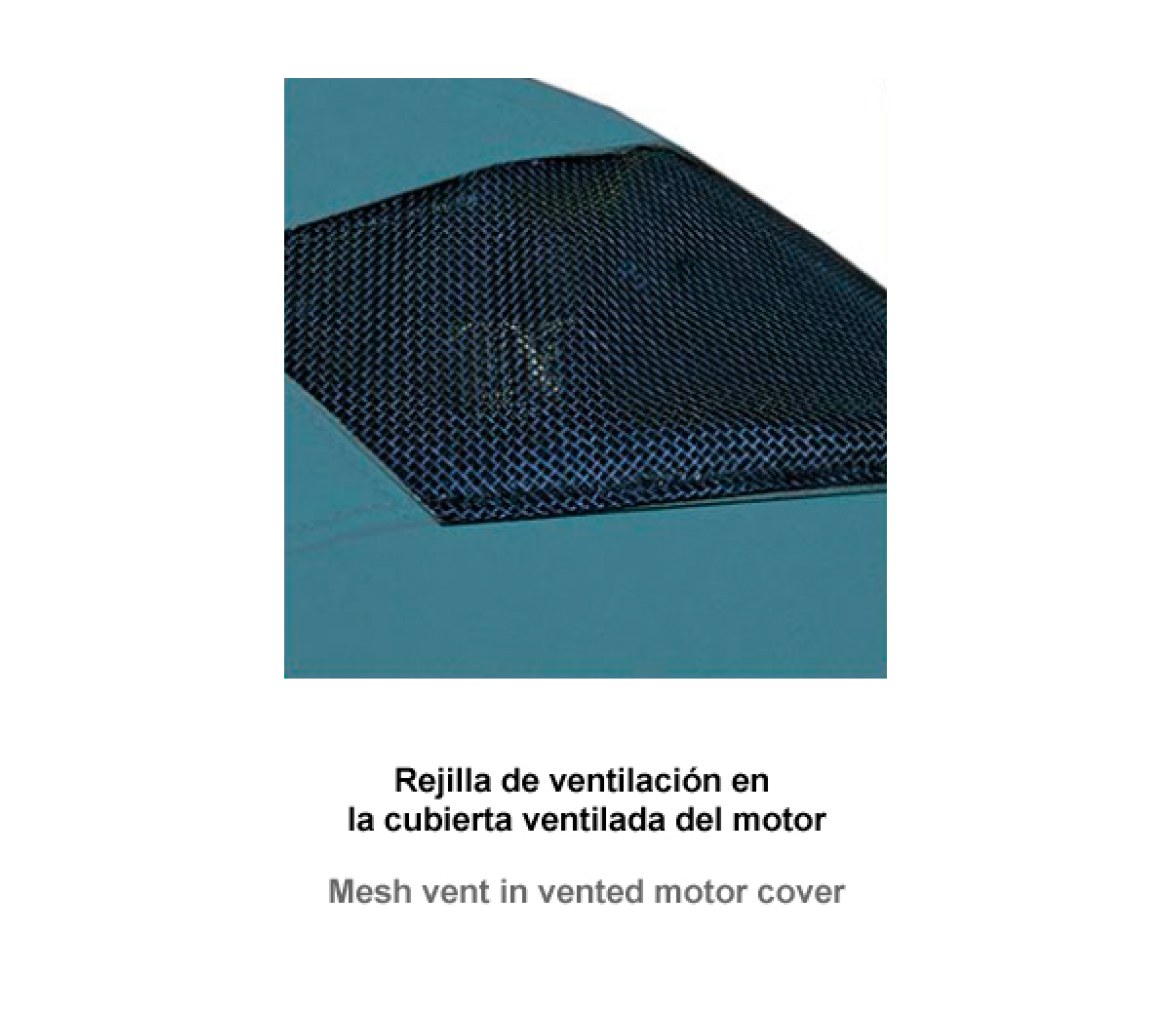 Ocean South Funda Gris Motores Yamaha 4 Cilindros 4T 1.8L