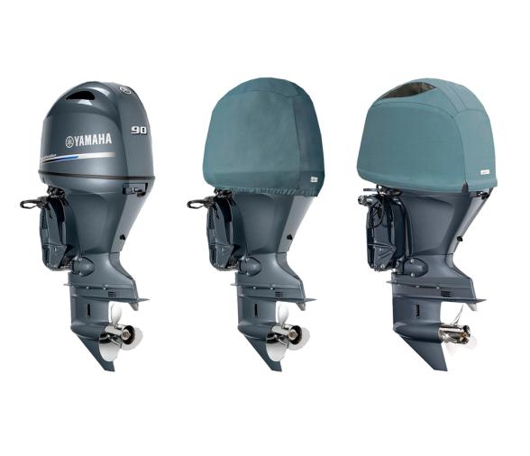 Ocean South Funda Gris Motores Yamaha 4 Cilindros 4T 1.8L Potencia F90C/F100f