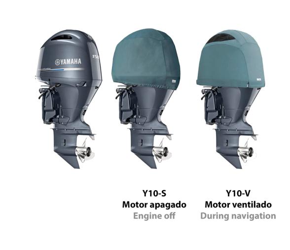 Ocean South Funda Gris Motores Yamaha 4 Cilindros 4T 2.8L