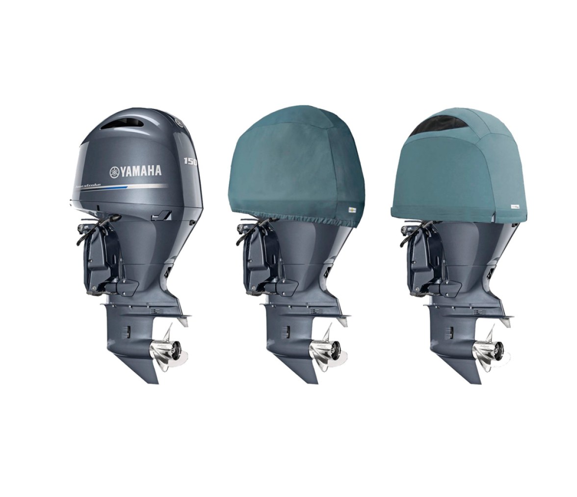 Ocean South Funda Gris Motores Yamaha 4 Cilindros 4T 2.8L