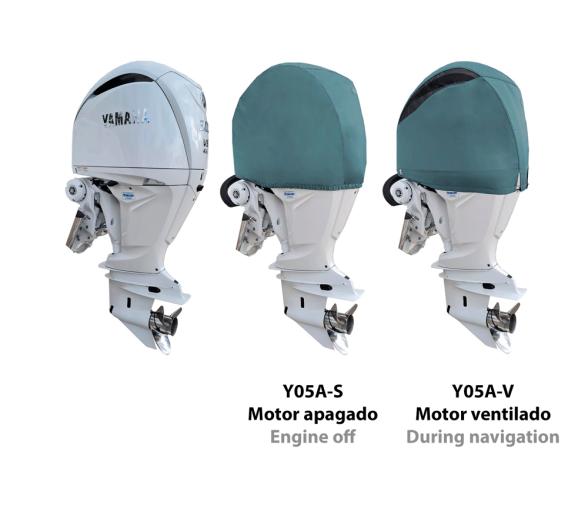 Ocean South Funda Gris Motores Yamaha V6 4T 4.2L (2021>)