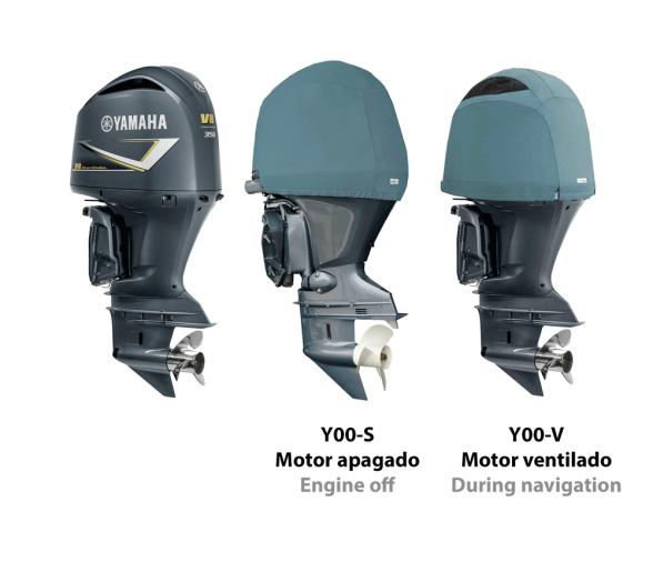 Ocean South Funda Gris Motores Yamaha V8 4T 5.3L
