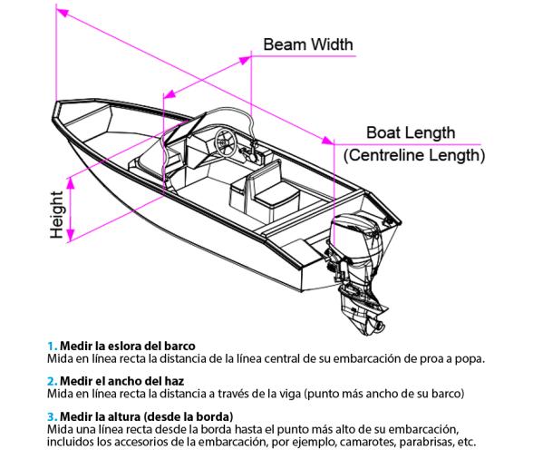 Ocean South Funda Gris para Embarcación