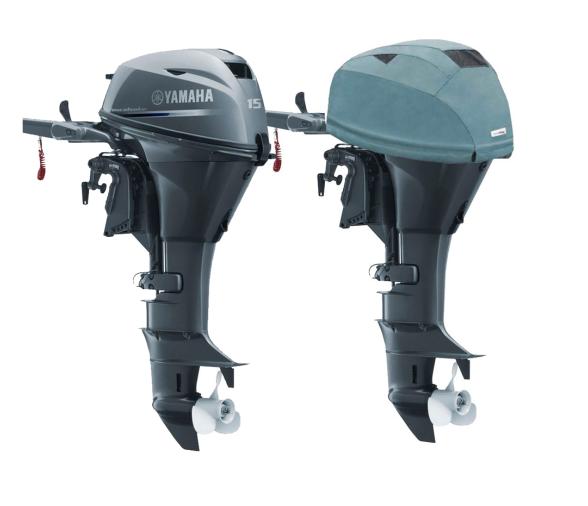 Ocean South Funda Gris Ventilada Motores Yamaha 2 Cilindros 4T 362cc