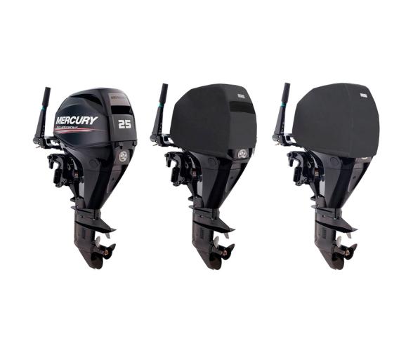 Ocean South Funda Negra Motores Mercury 3 Cilindros 4T 526 cc