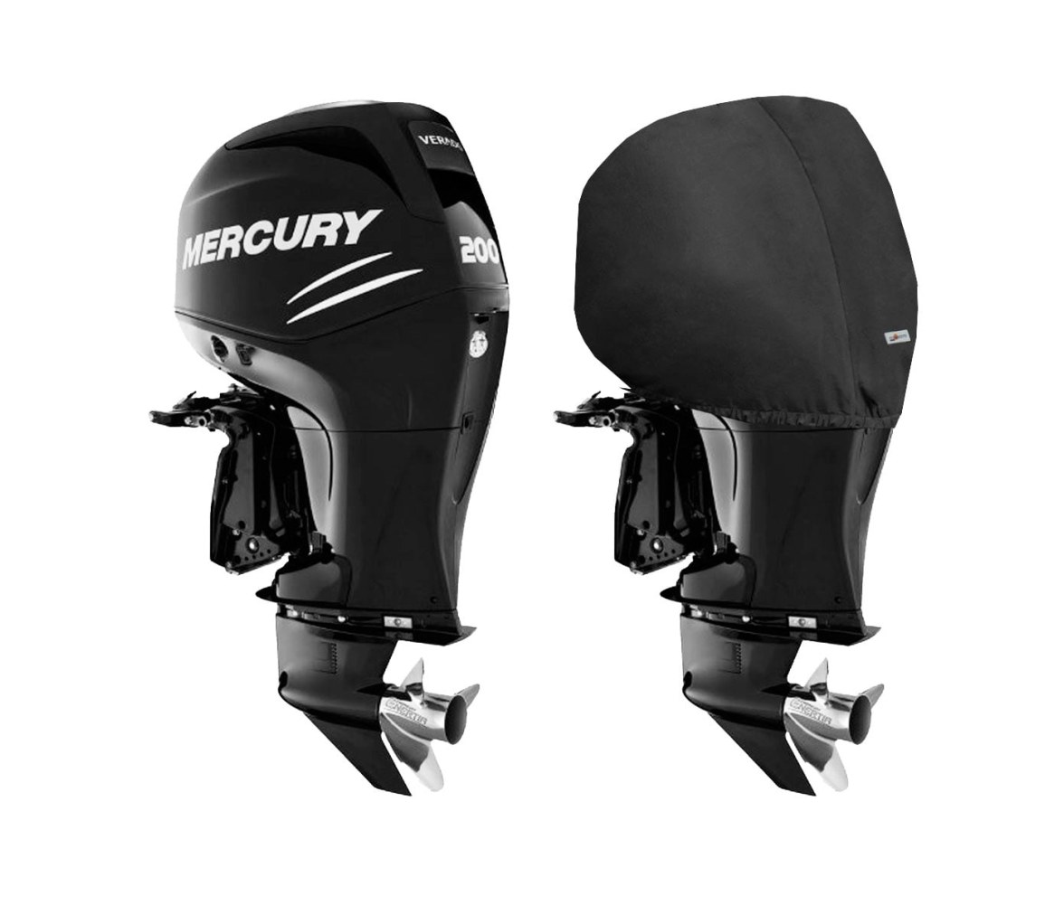 Ocean South Funda Negra Motores Mercury 4 Cilindros 1.7L