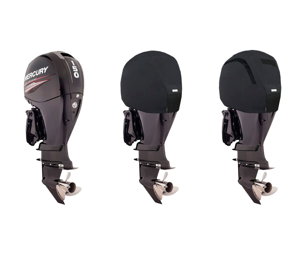 Ocean South Funda Negra Motores Mercury 4 Cilindros 4T 3L