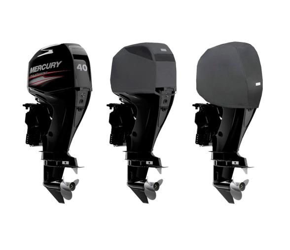 Ocean South Funda Negra Motores Mercury 4 Cilindros 4T 995 cc