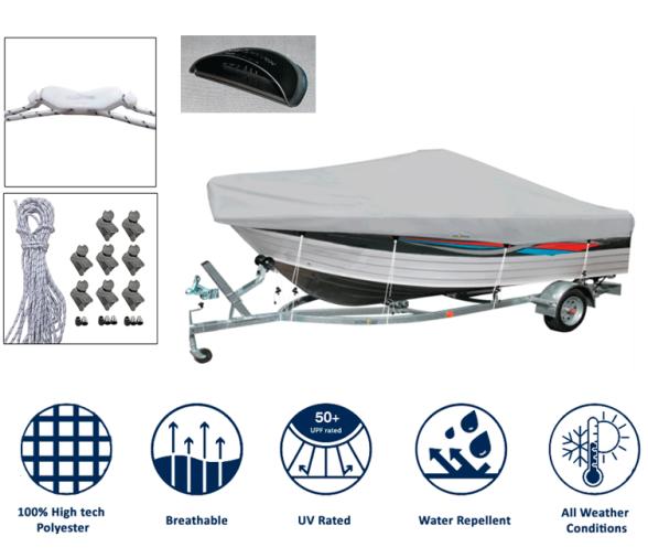 Ocean South Funda para Barco con Consola Central