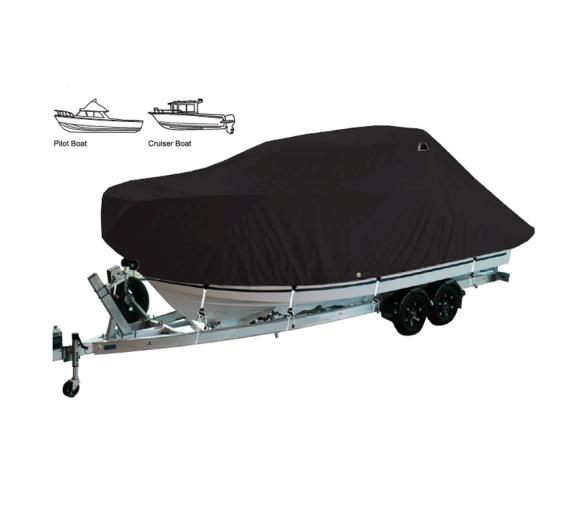 Ocean South Funda para Barco de Piloto/Crucero Negro