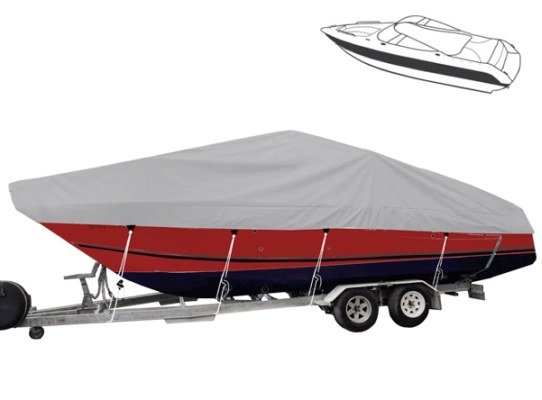 Ocean South Funda para Barco Fueraborda XL Bowrider