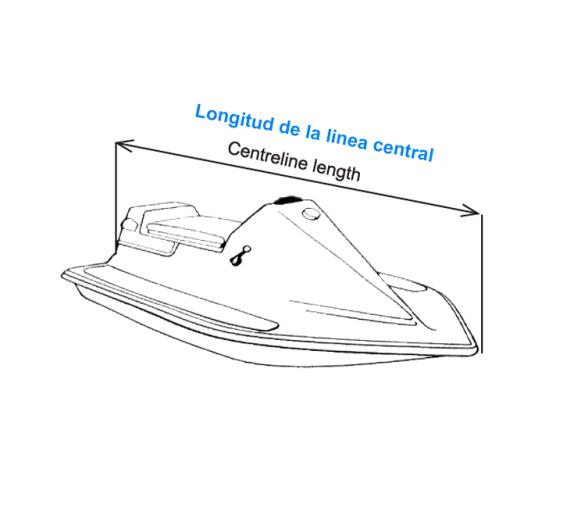 Ocean South Funda para Moto Acuática