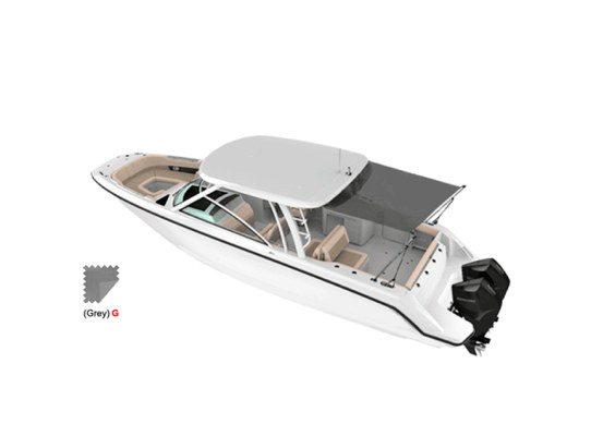 Ocean South Aft awning extension Kit Grey