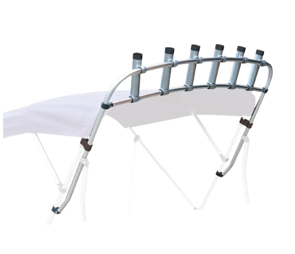 Ocean South Soporte Portacañas para Toldo Bimini