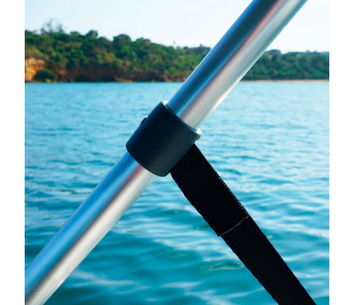 Ocean South Toldo Bimini 3 Arcos Azul Aluminio