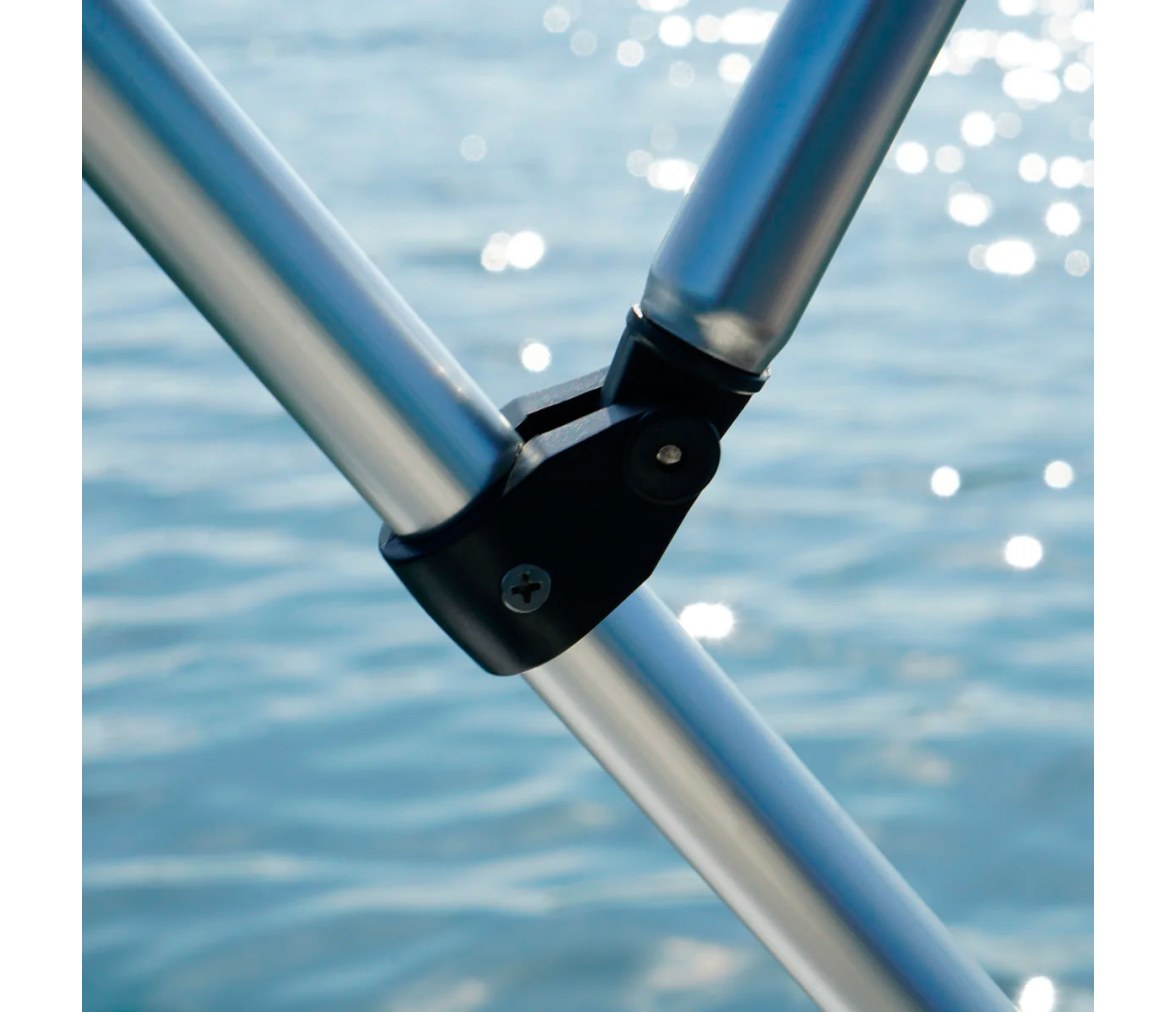 Ocean South Toldo Bimini 3 Arcos Azul Aluminio