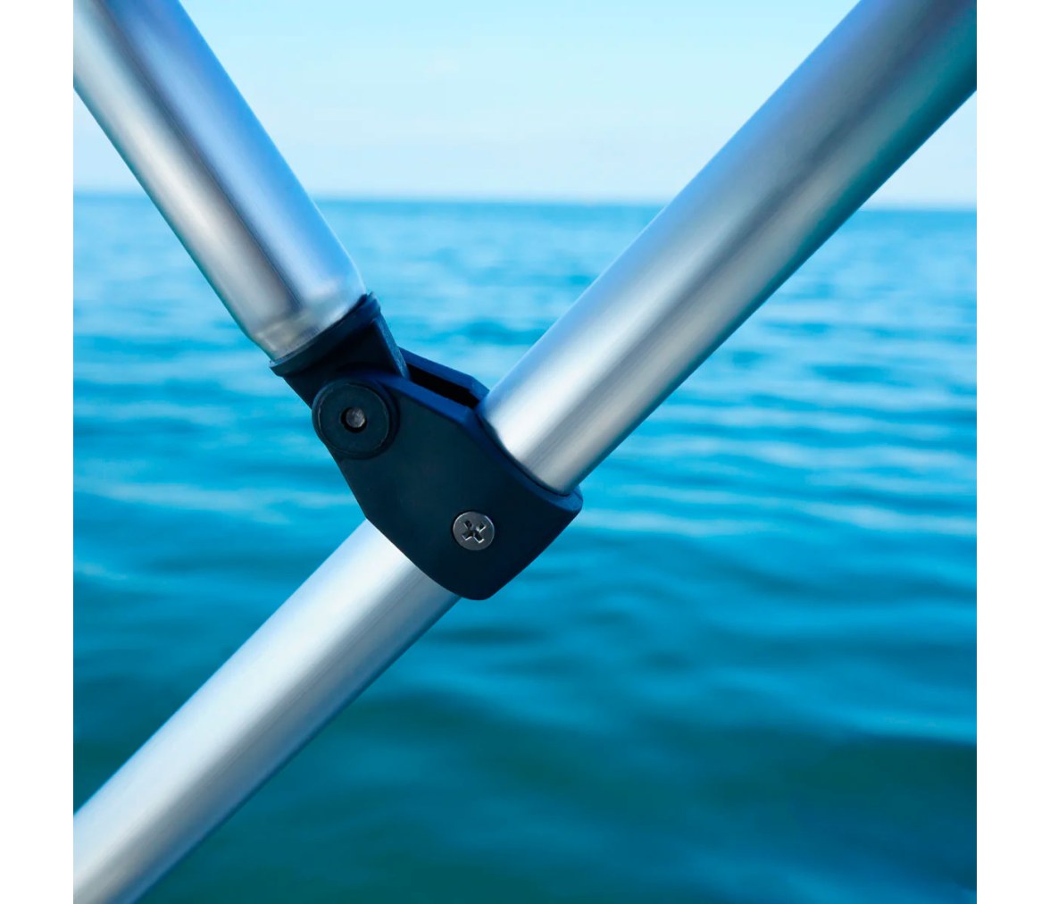 Ocean South Toldo Bimini 3 Arcos Azul Aluminio