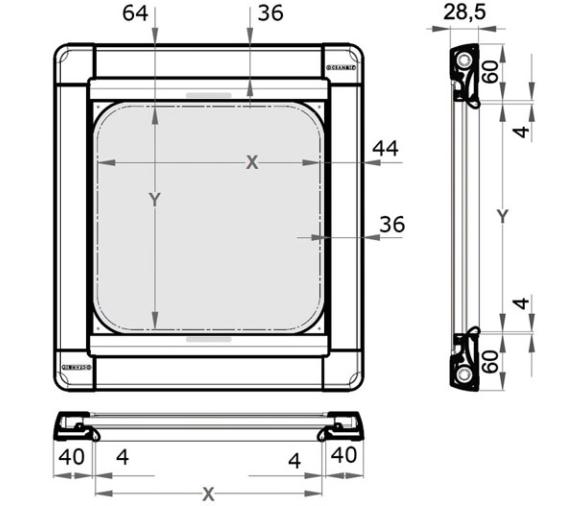 Dometic Oceanair Cortina Enrollable Mosquitera Surface Skyscreen