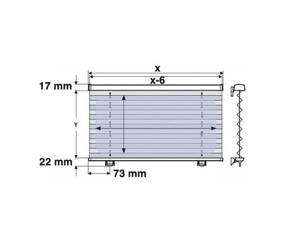 Dometic Oceanair Persiana Plegable Skysol Motion