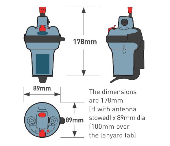 Ocean Signal Radiobaliza RLS, EPIRB1