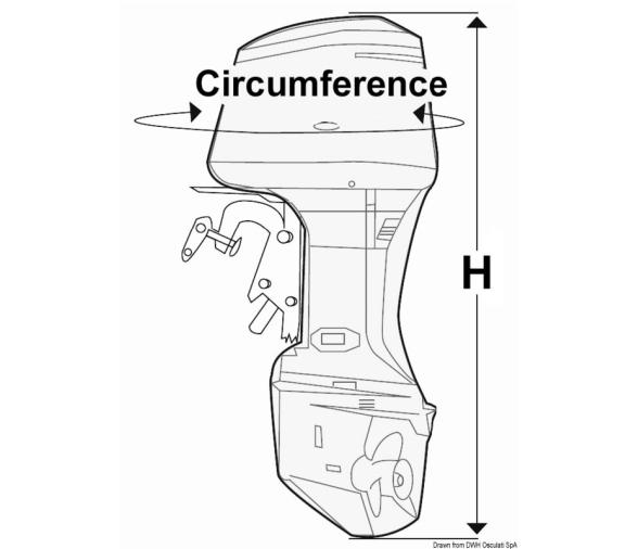 Ocean South Funda para Motor completo
