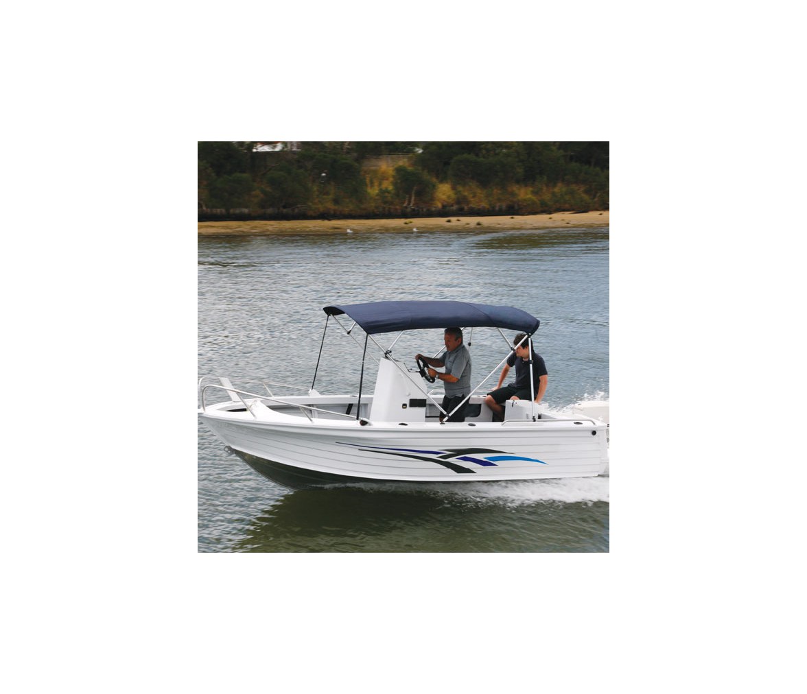 Ocean South 4 Bow Blue Bimini Aluminium