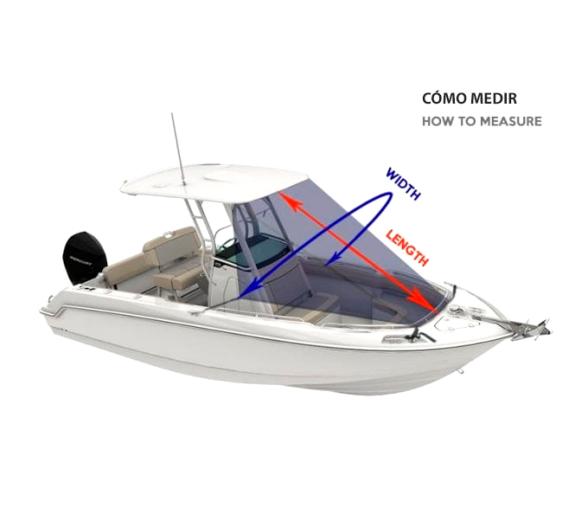 OceanSouth Extension Frontal T-Top Negro