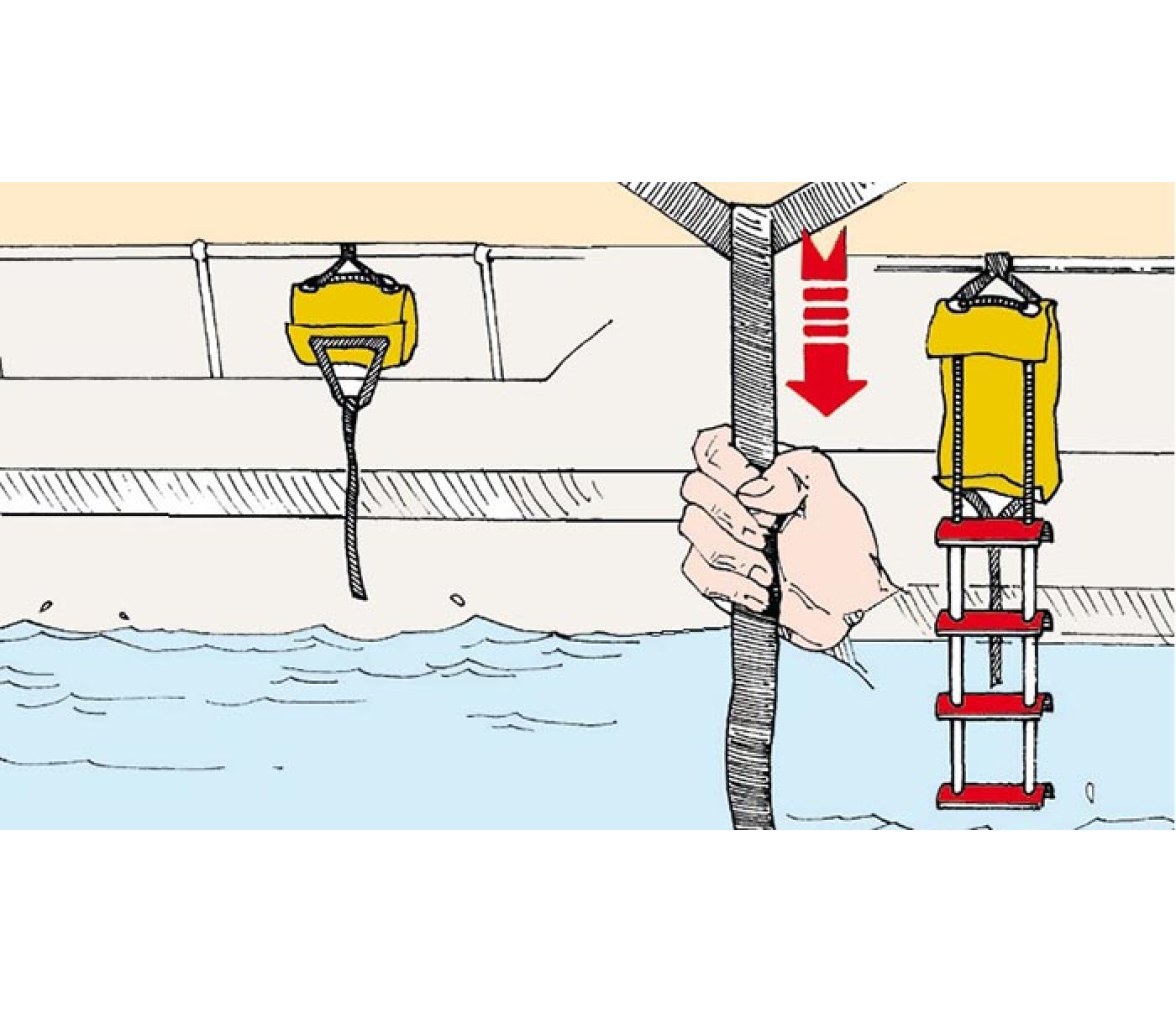 Osculati Escalera de Emergencia