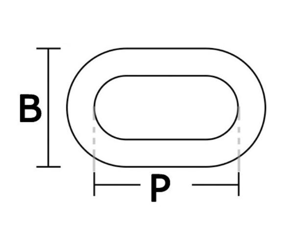 Osculati Cadena Calibrada Acero Inoxidable 10 mm Din766