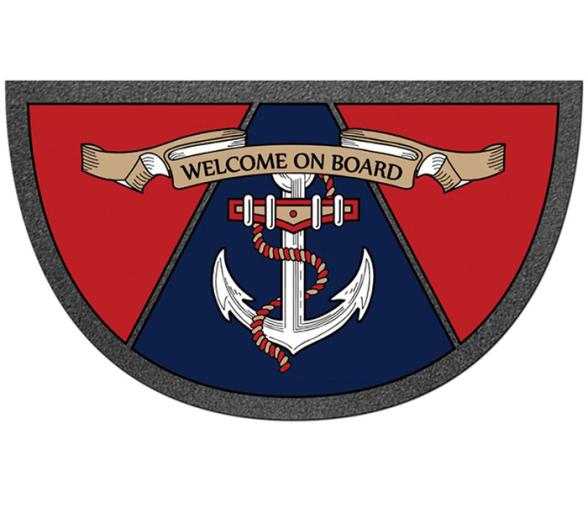 Alfombrilla de Bienvenida Barco