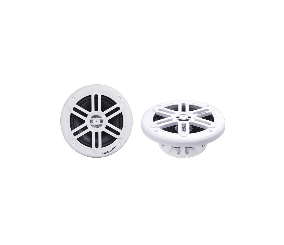 Osculati Altavoces de Doble Cono Blanco