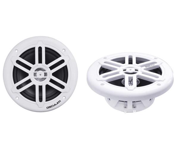 Osculati Altavoces de Doble Cono Blanco