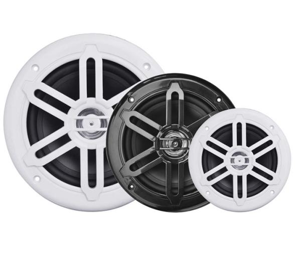 Osculati Altavoces de Doble Cono Negro