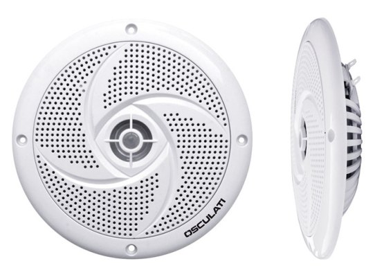 Osculati Dual Cone Ultra Slim Speakers White